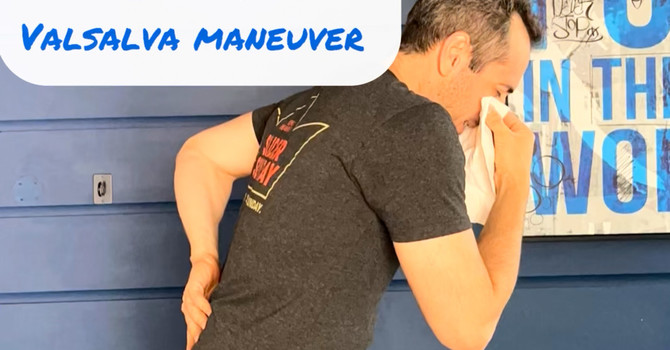 Why It May Hurt When You Sneeze. The Valsalva Effect