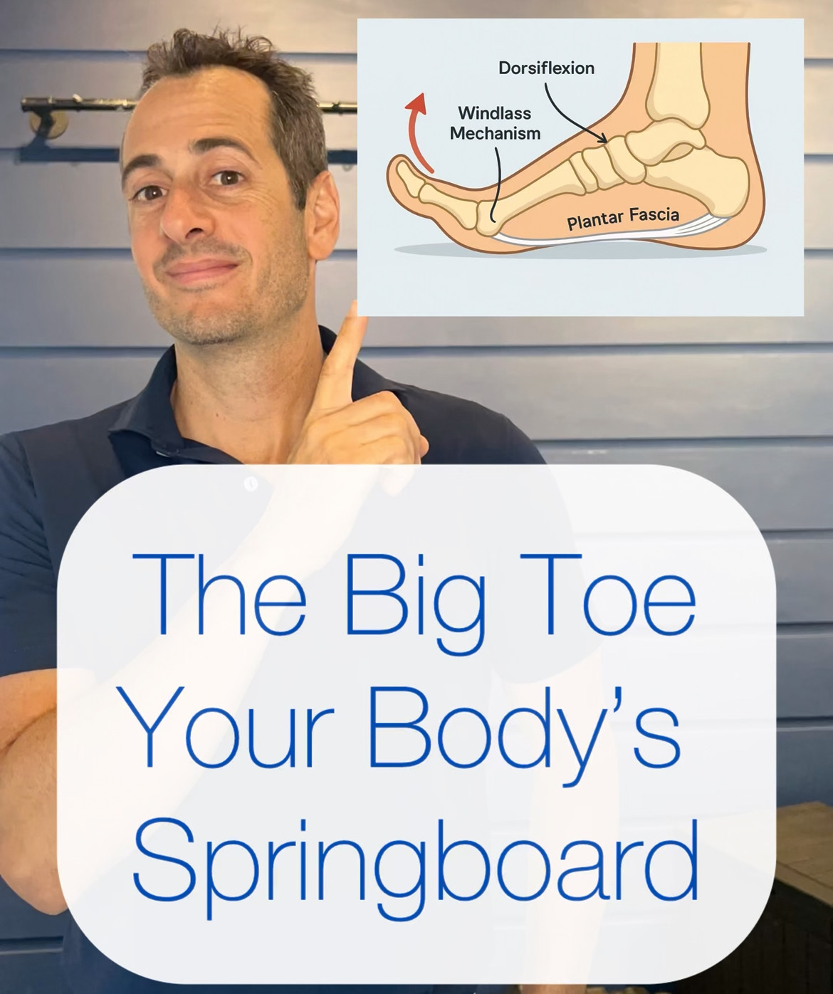The Big Toe - Your Body’s Built-In Springboard | New Path Chiropractic