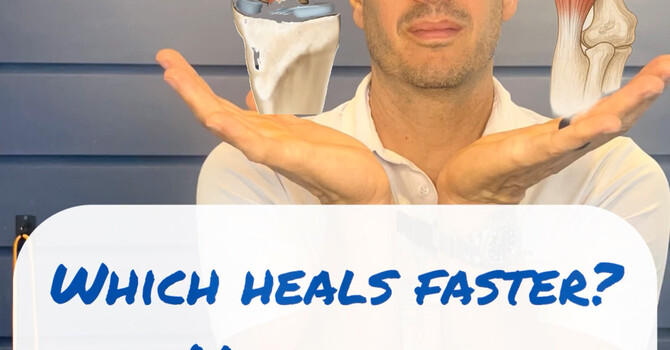 Which Heals Faster: Muscle or Tendon/Ligament? image